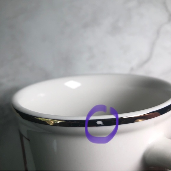 POTTERY BARN “Stewart Plaid” Initial L Coffee / Tea Mug - Picture 3 of 7